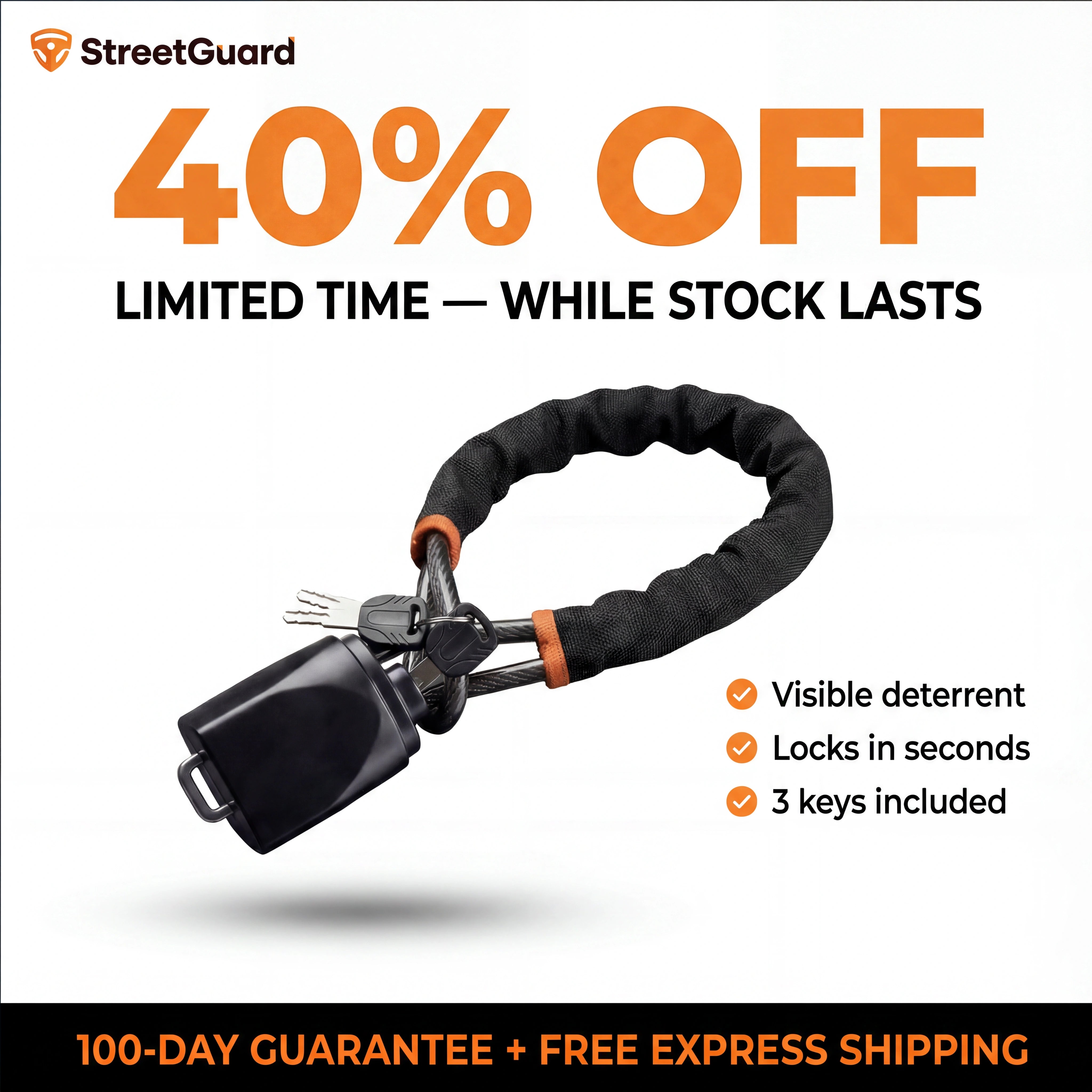 Ultimate Universal Steering Lock