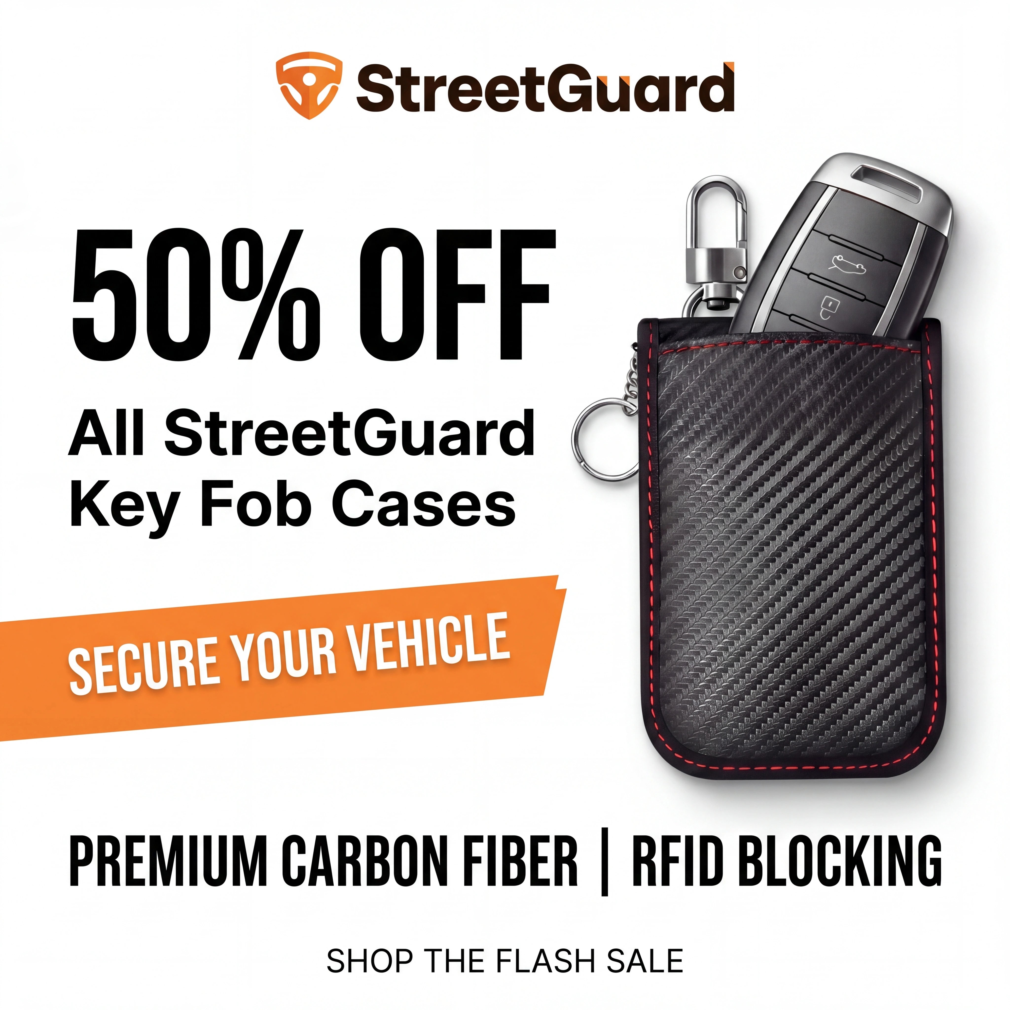 RFID Blocking Key Fob Case